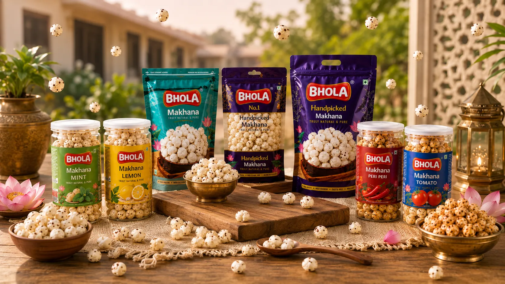 Bihar Makhana Supplier for Exporters, Distributors and Bulk Buyers